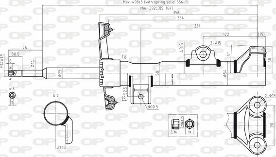 Open Parts SAB8073.31 - Амортизатор autocars.com.ua