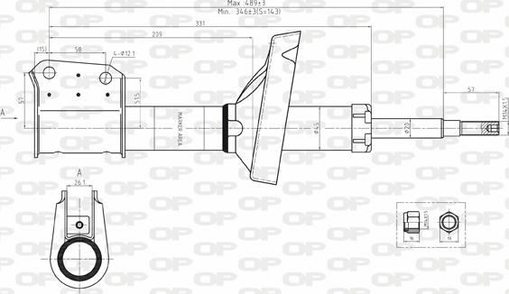 Open Parts SAB8074.31 - Амортизатор autocars.com.ua