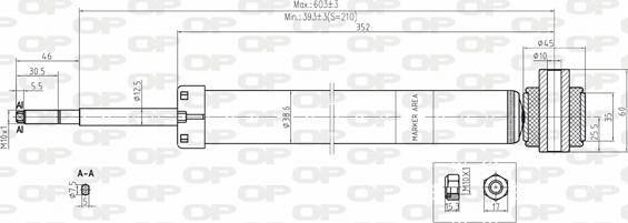 Open Parts SAB8079.32 - Амортизатор autocars.com.ua