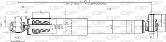 Open Parts SAB8082.32 - Амортизатор autocars.com.ua