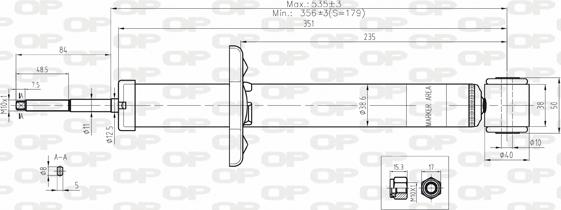 Open Parts SAB8091.32 - Амортизатор autodnr.net