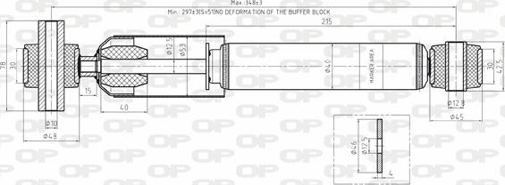 Open Parts SAB8136.32 - Амортизатор autocars.com.ua