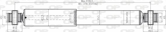 Open Parts SAB8179.32 - Амортизатор autocars.com.ua