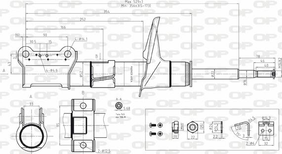 Open Parts SAB8181.31 - Амортизатор autocars.com.ua