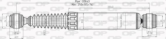 Open Parts SAB8197.32 - Амортизатор autocars.com.ua