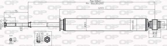 Open Parts SAB8203.32 - Амортизатор autocars.com.ua