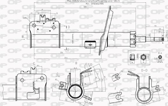 Open Parts SAB8217.31 - Амортизатор autocars.com.ua