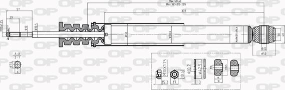 Open Parts SAB8232.32 - Амортизатор autodnr.net