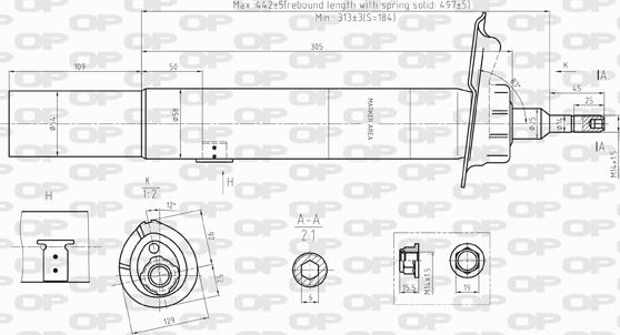 Open Parts SAB8241.31 - Амортизатор autocars.com.ua