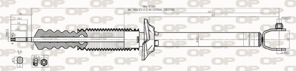 Open Parts SAB8283.32 - Амортизатор autocars.com.ua