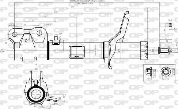 Open Parts SAB8321.31 - Амортизатор autodnr.net