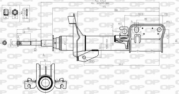 Open Parts SAB8327.31 - Амортизатор autocars.com.ua