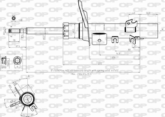 Open Parts SAB8360.31 - Амортизатор autocars.com.ua