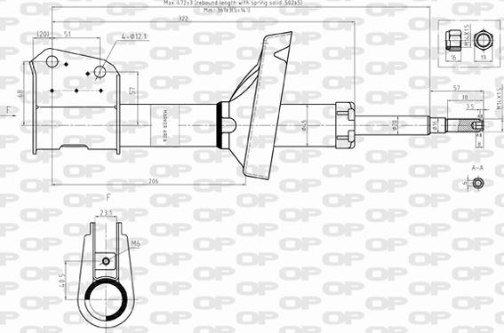 Open Parts SAB8362.11 - Амортизатор autocars.com.ua