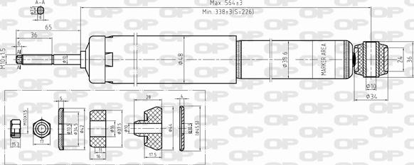 Open Parts SAB8390.32 - Амортизатор autocars.com.ua