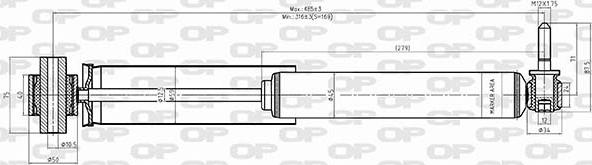 Open Parts SAB8530.32 - Амортизатор autocars.com.ua