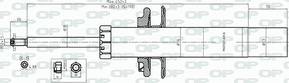 Open Parts SAB8562.31 - Амортизатор autocars.com.ua