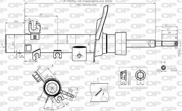 Open Parts SAB8570.31 - Амортизатор autocars.com.ua
