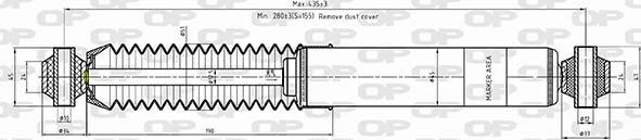 Open Parts SAB8591.32 - Амортизатор autocars.com.ua