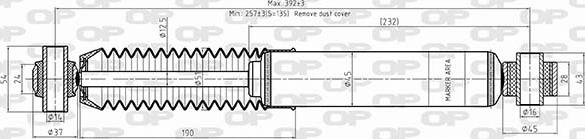 Open Parts SAB8596.32 - Амортизатор autocars.com.ua