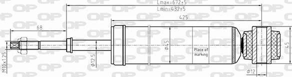 Open Parts SAB8641.32 - Амортизатор autodnr.net