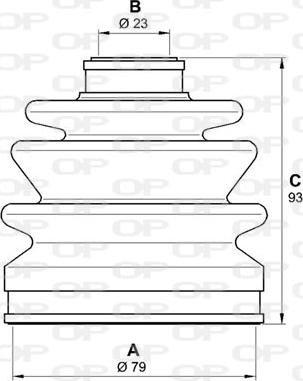 Open Parts SJK7038.00 - Пыльник, приводной вал autodnr.net