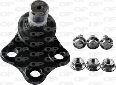 Open Parts SSB1140.11 - Несучий / направляючий шарнір autocars.com.ua