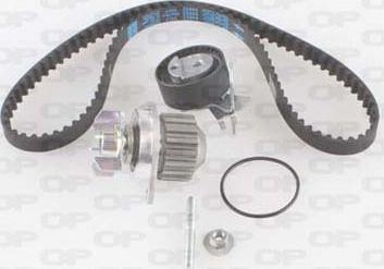 Open Parts WTBK5006.00 - Водяний насос + комплект зубчатого ременя autocars.com.ua