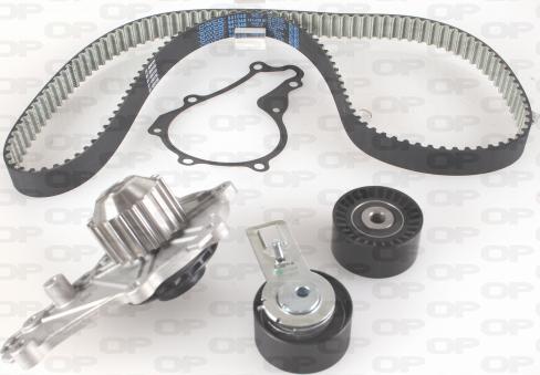 Open Parts WTBK5152.00 - Водяний насос + комплект зубчатого ременя autocars.com.ua