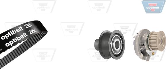 Optibelt KT 1023 W1 - Водяний насос + комплект зубчатого ременя autocars.com.ua