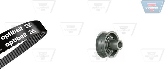 Optibelt KT 1041 - Комплект ременя ГРМ autocars.com.ua