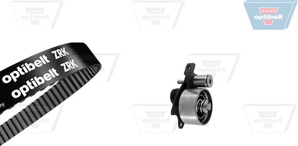 Optibelt KT 1550 - Комплект ременя ГРМ autocars.com.ua