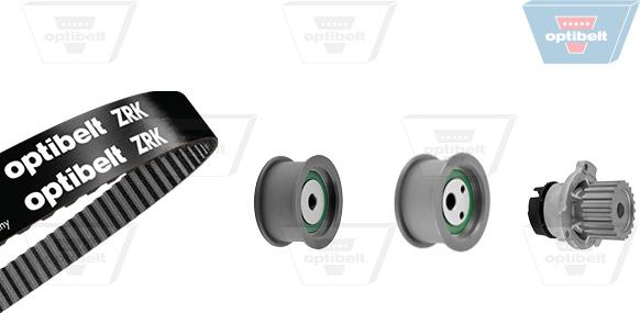 Optibelt KT 1690 W1 - Водяний насос + комплект зубчатого ременя autocars.com.ua