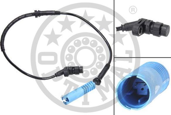 OPTIMAL 06-S004 - Датчик ABS, частота обертання колеса autocars.com.ua