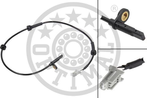 Optimal 06-S449 - Датчик ABS, частота вращения колеса autodnr.net