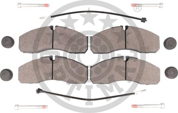 Optimal 12026 - Тормозные колодки, дисковые, комплект autodnr.net