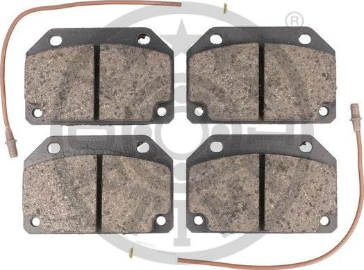 Optimal 3503 - Гальмівні колодки, дискові гальма autocars.com.ua