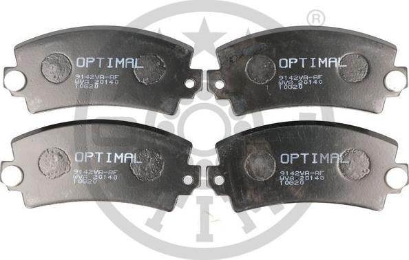 Optimal 9142VA - Тормозные колодки, дисковые, комплект avtokuzovplus.com.ua