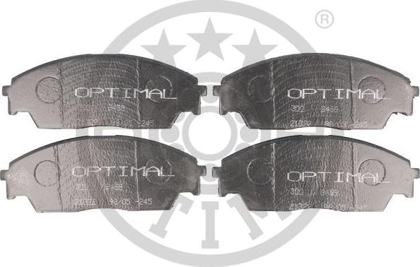 Optimal 9458 - Тормозные колодки, дисковые, комплект avtokuzovplus.com.ua