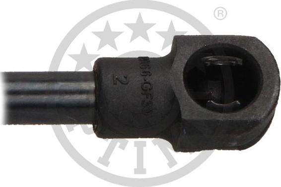 Optimal AG-40575 - Газова пружина, кришка багажник autocars.com.ua