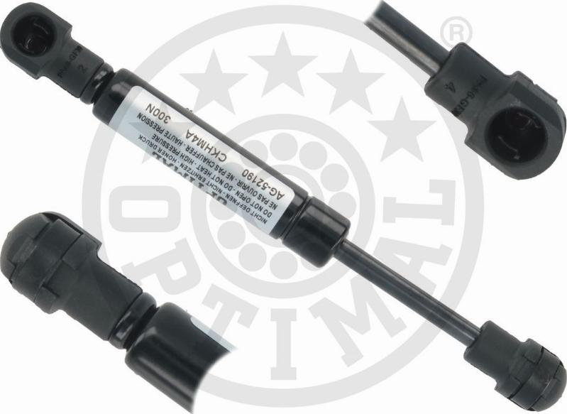 Optimal AG-52190 - Газова пружина, дах autocars.com.ua