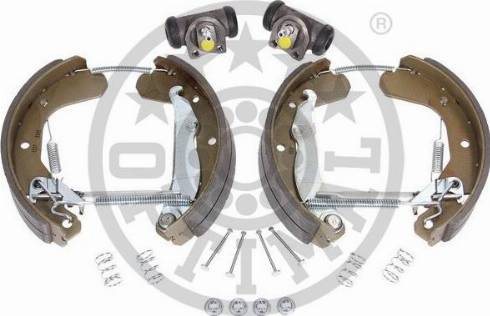 Optimal BK-5067 - Комплект тормозных колодок, барабанные autodnr.net