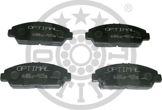 Optimal BP-09793 - Тормозные колодки, дисковые, комплект avtokuzovplus.com.ua