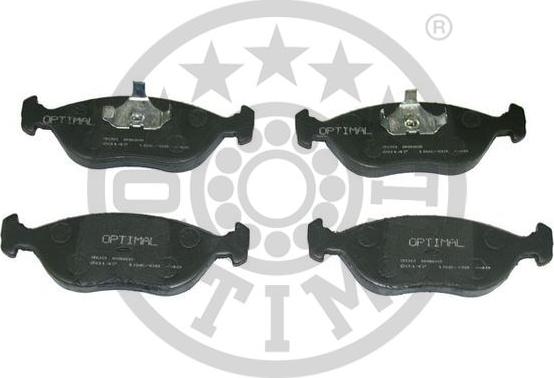 Optimal BP-09869 - Гальмівні колодки, дискові гальма autocars.com.ua