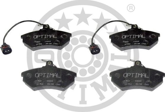 Optimal BP-10003 - Гальмівні колодки, дискові гальма autocars.com.ua
