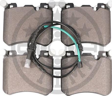 Optimal BP-12692 - Тормозные колодки, дисковые, комплект avtokuzovplus.com.ua