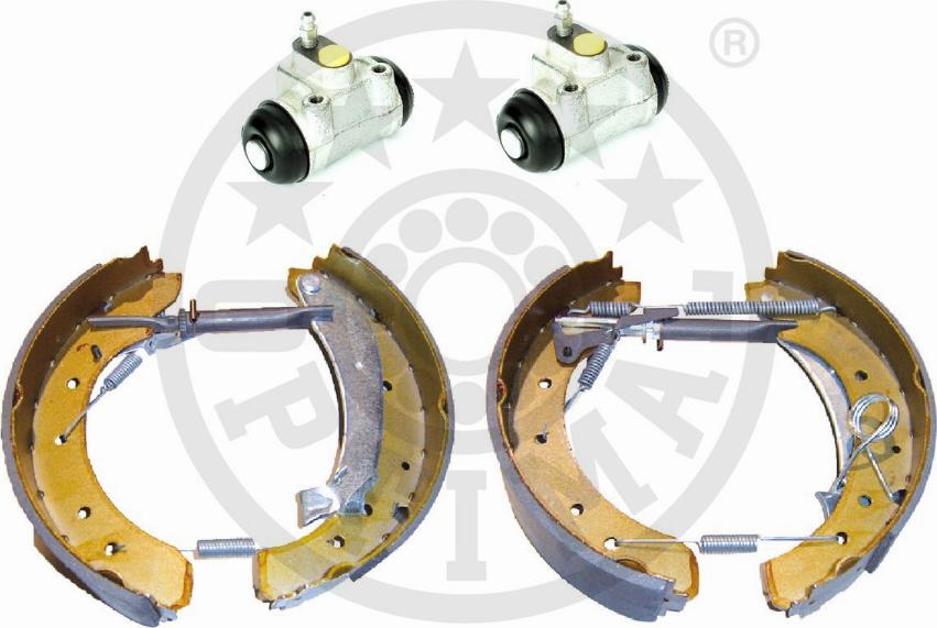 Optimal BSK-0043 - Комплект тормозных колодок, барабанные autodnr.net