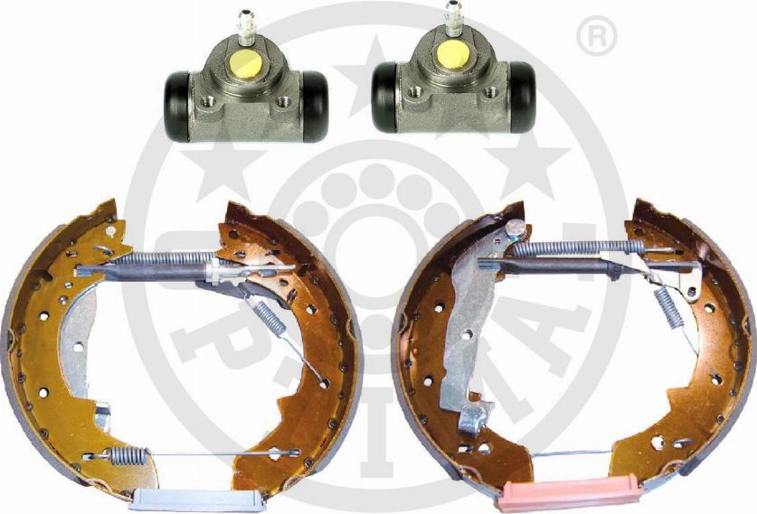 Optimal BSK-0221 - Комплект тормозных колодок, барабанные autodnr.net