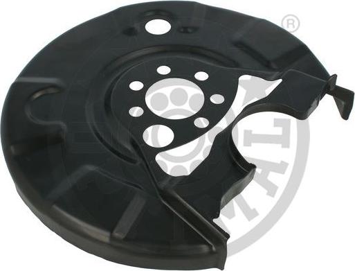 Optimal BSP-1026L - Відбивач, диск гальмівного механізму autocars.com.ua