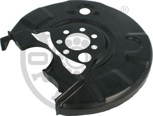 Optimal BSP-1026R - Відбивач, диск гальмівного механізму autocars.com.ua